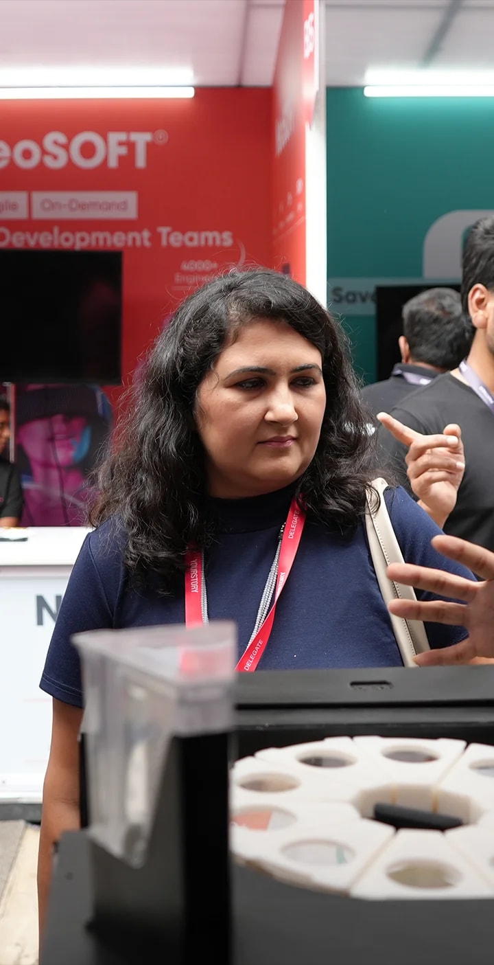 Riku Event - Excited User at Demo Session